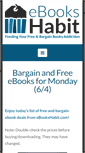 Mobile Screenshot of ebookshabit.com